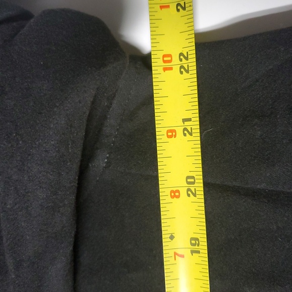 Manuka Black Short Boxy Coat Size Small Medium Oversized Button Streetwear - Picture 10 of 11